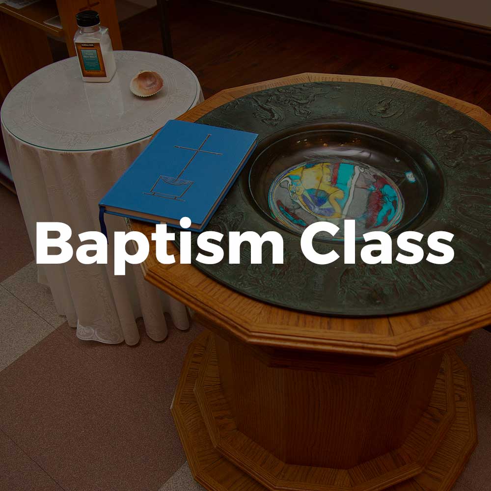 Baptism Class at All Saints Catholic Church