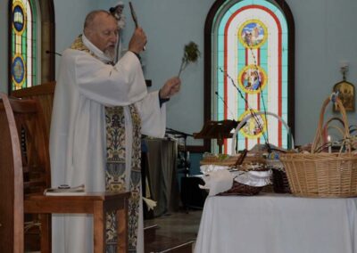 Blessing of Food Baskets at Easter