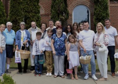 Blessing of Food Baskets at Easter